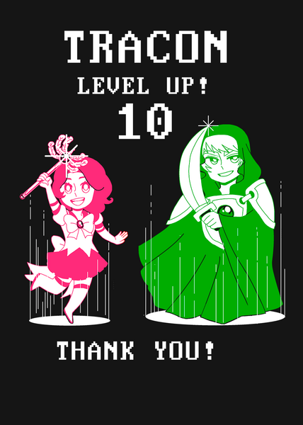 Tracon 2015 10th anniversary t-shirt design